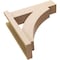 Ekena Millwork 6-in W x 36-in D x 36-in H Thorton Block Rough Cedar Woodgrain TimberThane Outlooker, Primed Tan OUTUR060X36X36THR44RCPR - alternate 6